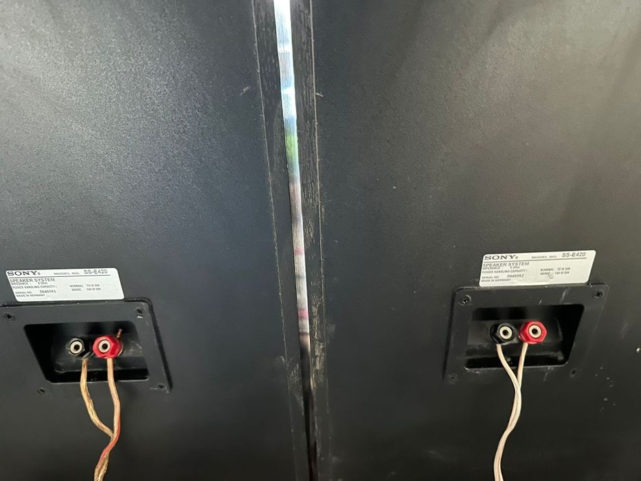 Sony уредба усилвател +колони