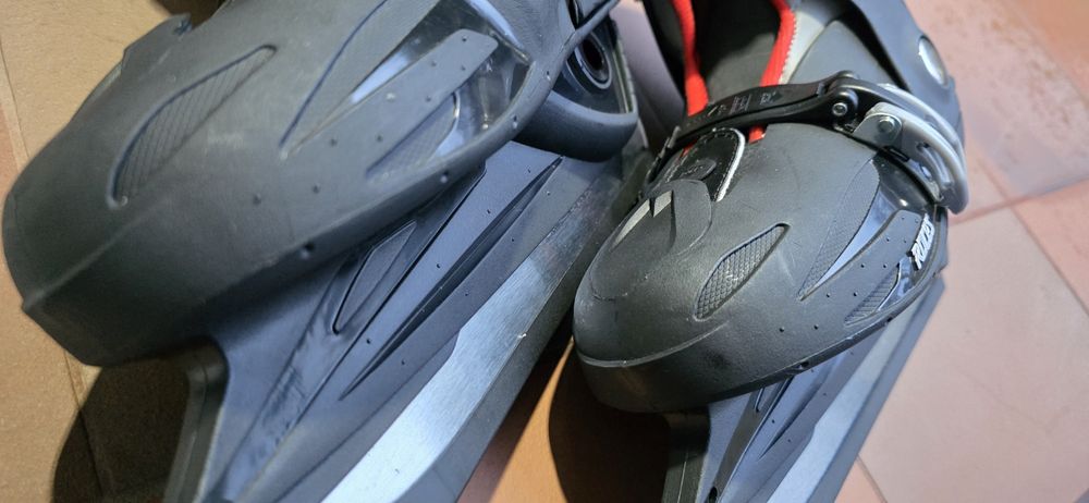 Patine copii Roces MCK II 30-35 reglabile negre ca noi - ascutite