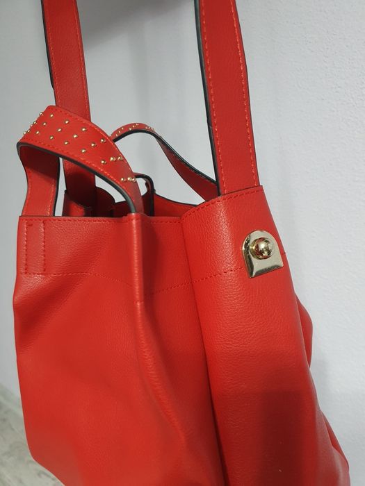 Нова чанта ZARA- червена