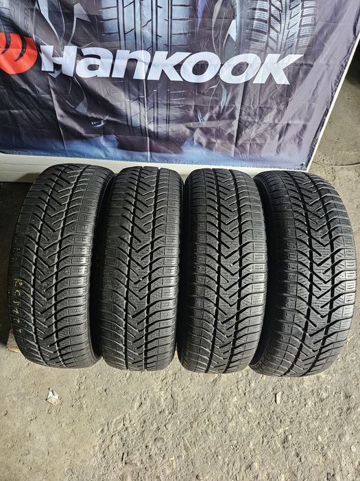 4 anvelope iarna 195 55 16 Pirelli Runflat 2020 6.6mm