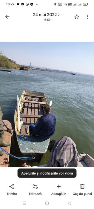 Barca aluminiu stare f.buna