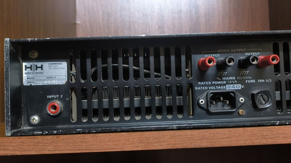 Усилитель мощности HH electronic S500-D
