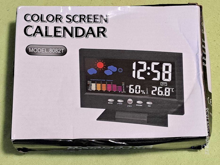 Ceas de masa 5 in 1, cu mulriple functii, nou