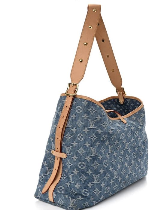 Louis vuitton denim bag, чисто нова