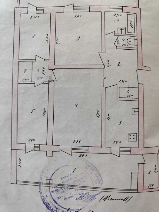 Дружба Народов 4-х комн 110м2. Дом архитекторов