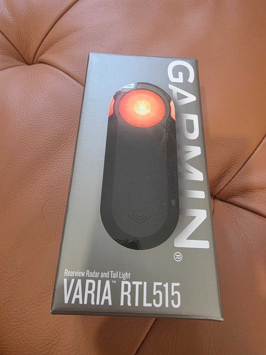 Radar lumină spate Garmin Varia RTL515 – Stare impecabilă + Suport șa