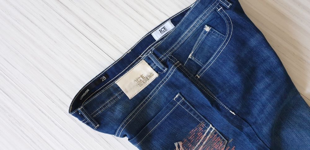Iceberg Jeans Slim Stretch Mens Size 33/32 ОРИГИНАЛ!