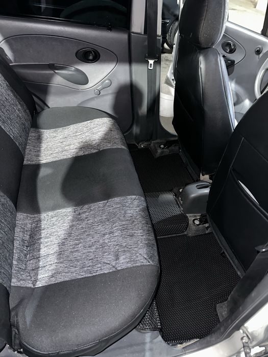 Чехол на Матиз, черно серый