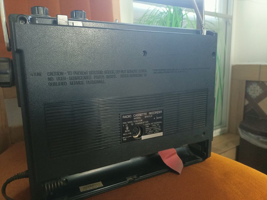 Radio casetofon JVC