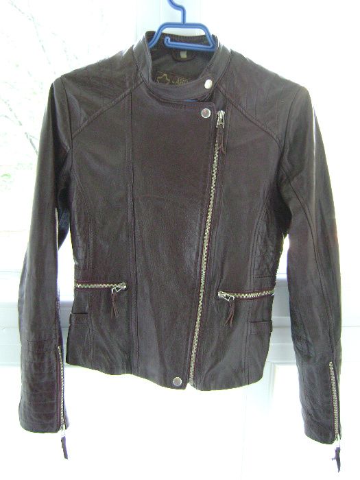 Geaca piele naturala dama marime S