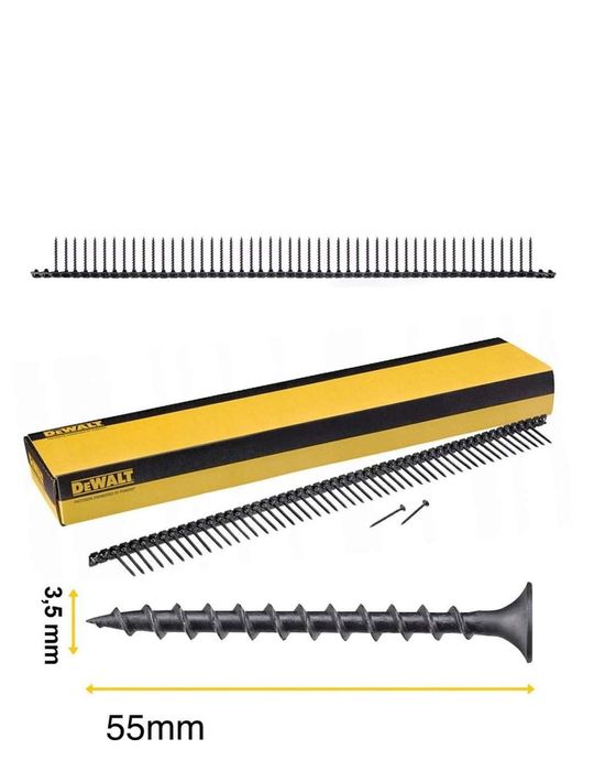 Винтове на лента Dewalt за гипскартон 25,35,45,50мм