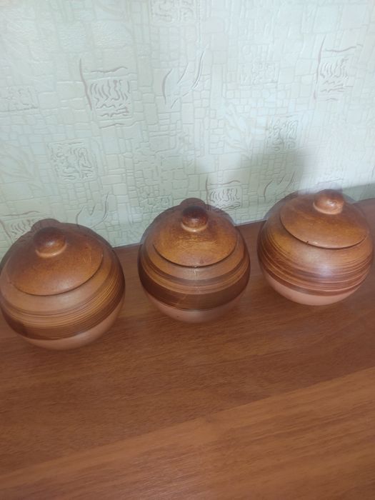 Горшочки керамические