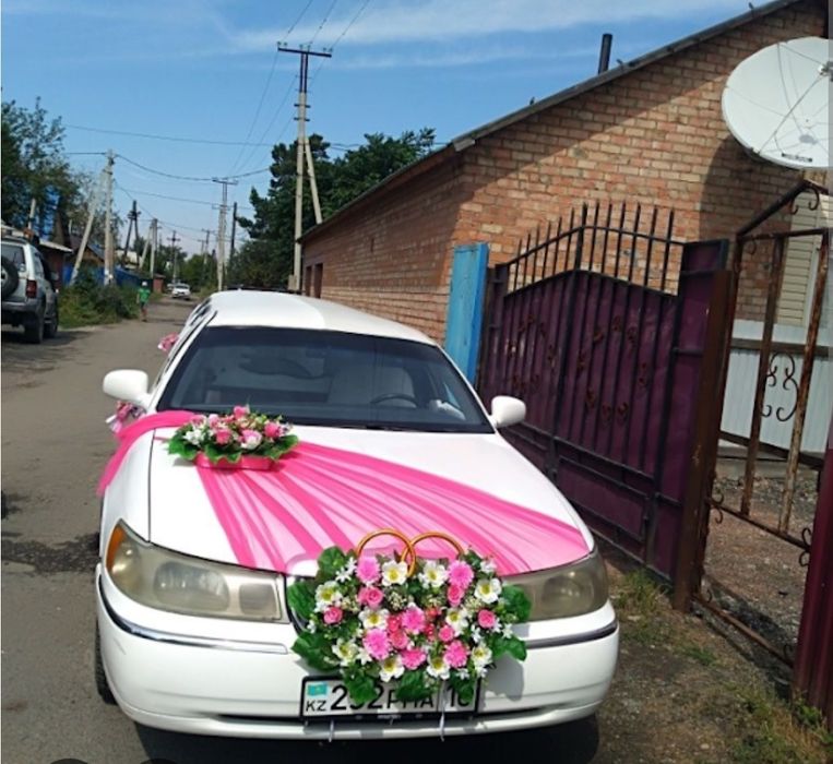 Украшение свадебное на авто