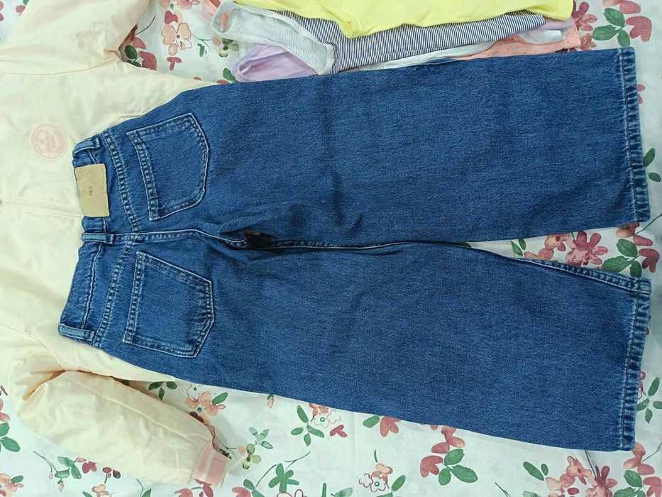 Дънки, яке Zara, George, Sinsay 7г.