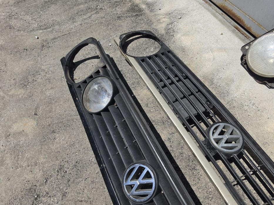 Решетка Фолксваген Голф 2 маска VW Golc Mk2  фар стоп