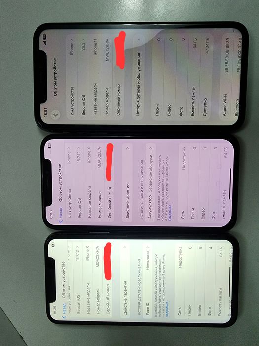 Iphone X LL/A White 64Gb Toshkent