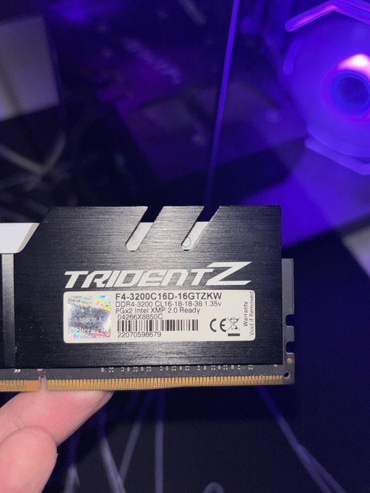 ОЗУ Ddr4 16gb 3200