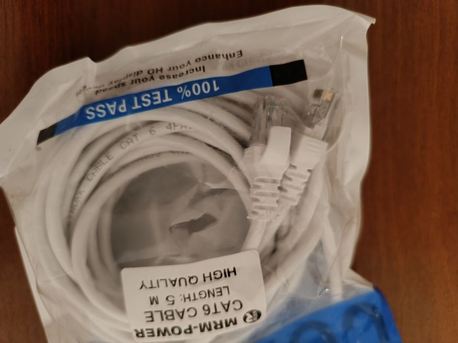 Кабель RJ-45, 5 метров.