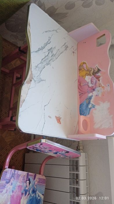 Детский столик со стулчиком б/у