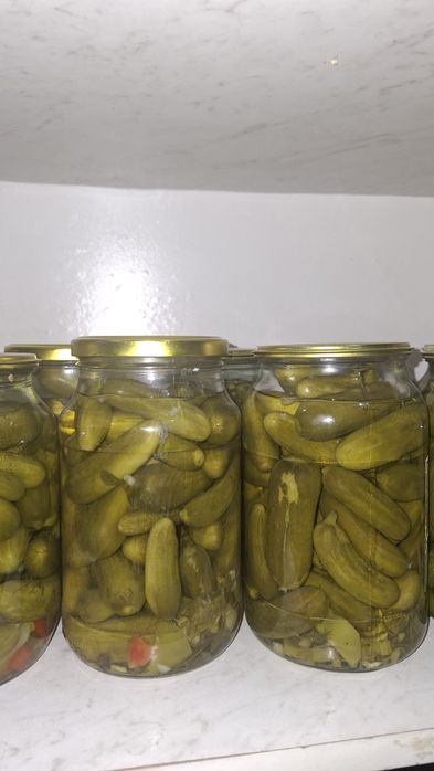 Огурцы  соленые  2л  1300 тн