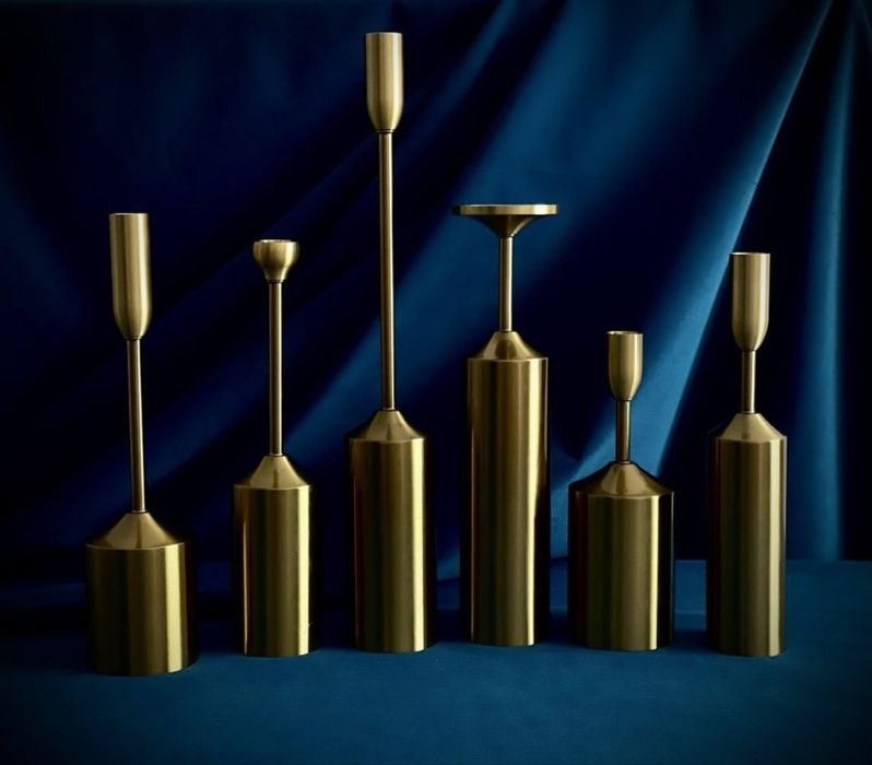 Подсвечники латунь