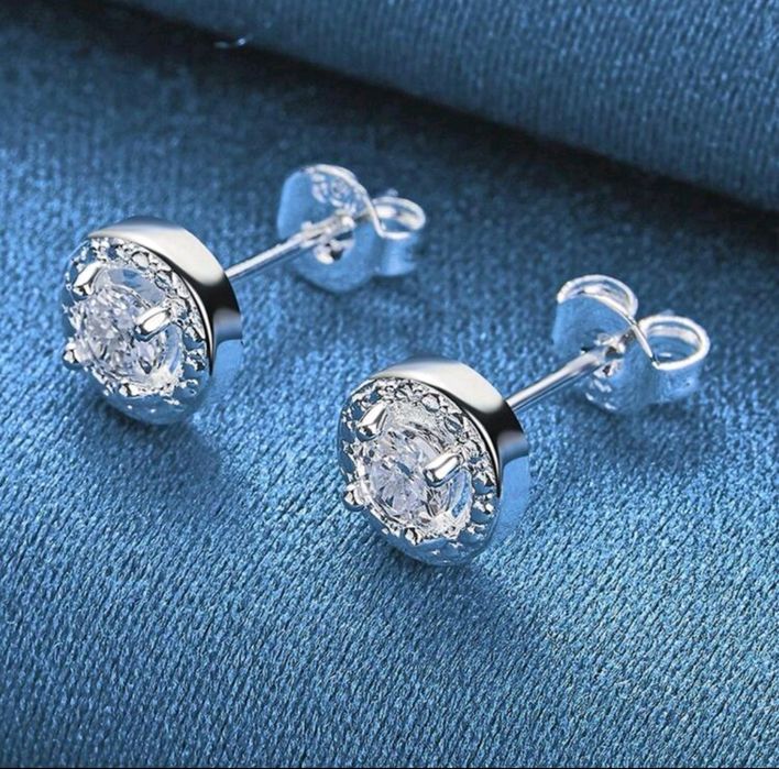 Set Nou de 3 piese Nou Argint 925 cu inel ajustabil