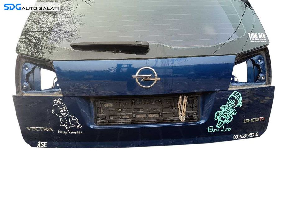 Haion Hayon Portbagaj Dezechipat cu Luneta Geam Sticla Opel Vectra C 2002 - 2008 [LC2962]