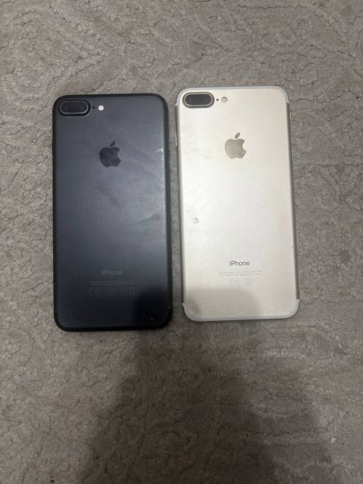 Два айфона 7+ по 256гб и 32гб обмен