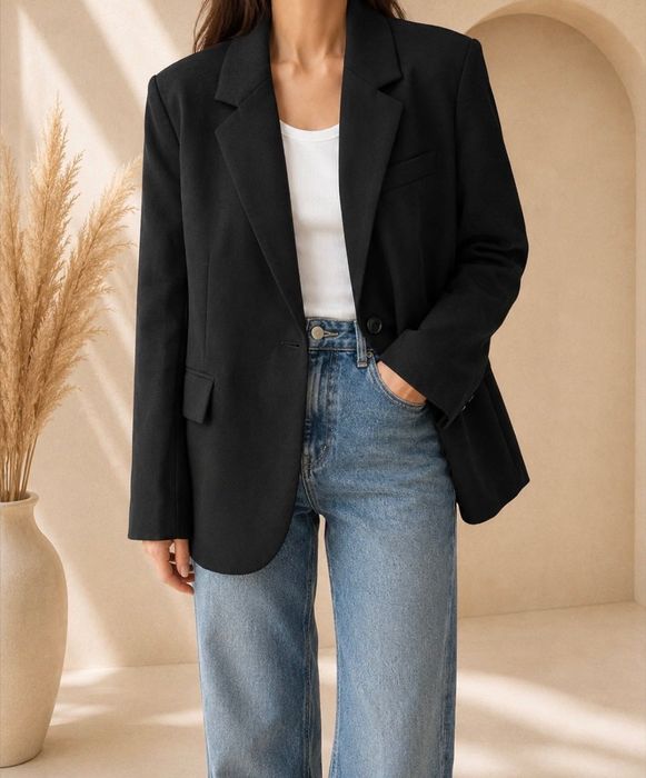 ZARA/ЗАРА черно сако