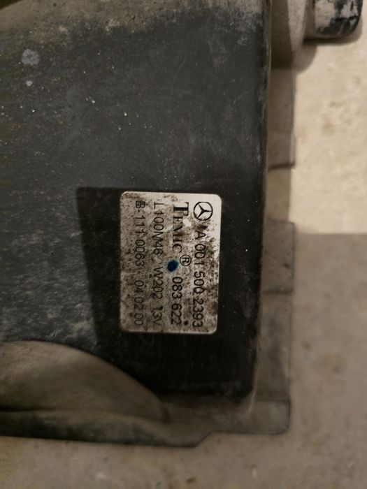 Вентилятор на мерс w202 цешка