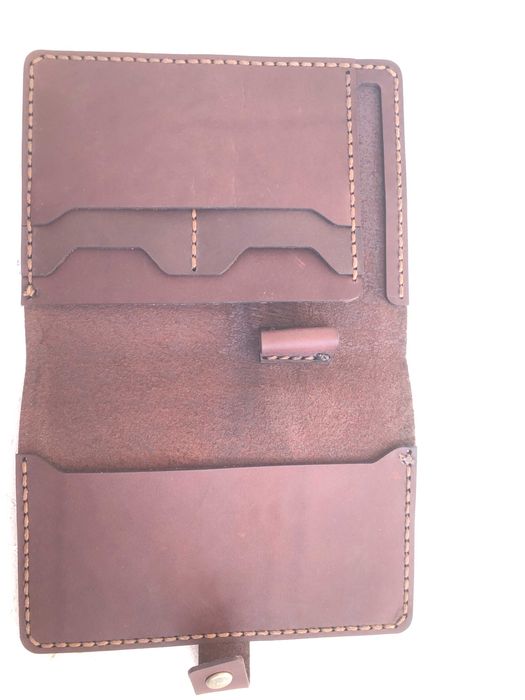 Калъф за пътуване BURGUNDY COLLECTIVE, есст. кожа ръчна изработка, ЮАР