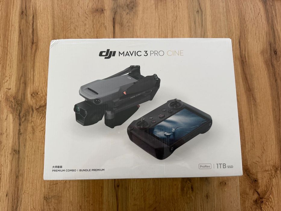 Чисто Нов DJI Mavic 3 PRO Cine PREMIUM COMBO с 1TB SSD