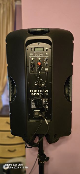 Boxă Activă Behringer Eurolive B115MP3,USB +BLUETHOOT