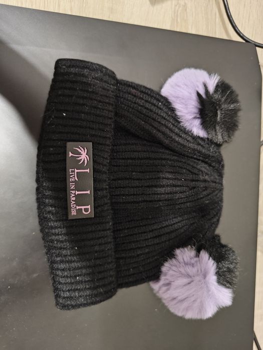 Новая детская шапочка на девочку 6-9 мес