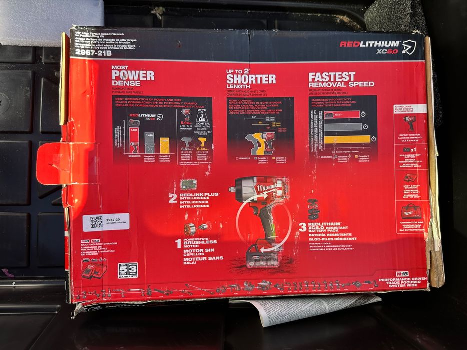 Гайковерт Милуоки 1/2 2100nm Milwaukee 2967-20