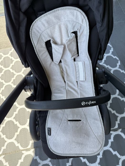 Cybex Balios S Lux 2 în 1 Black | Landou + parte sport | Stare foarte buna