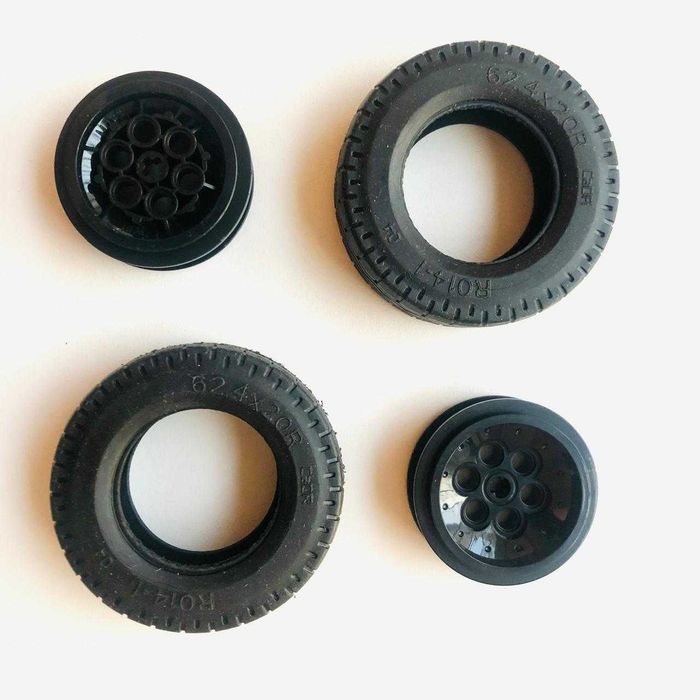 LEGO шины в комплекте с дисками, АНАЛОГ 62.4x20