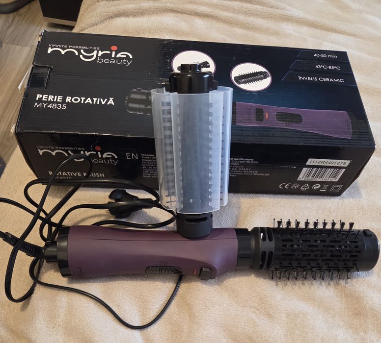 Perie de păr rotativă