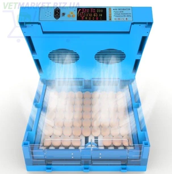 Инкубатор Умница 128 сини