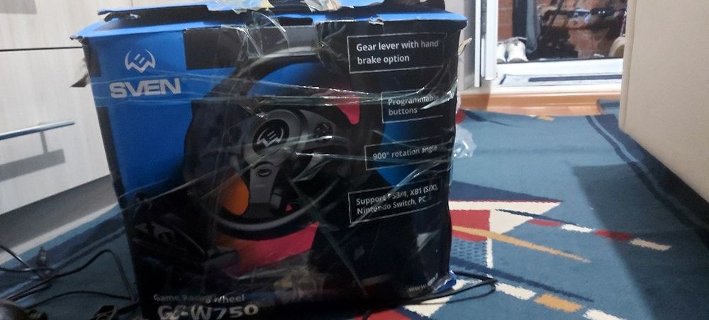 Game racing wheel sven gc-w750