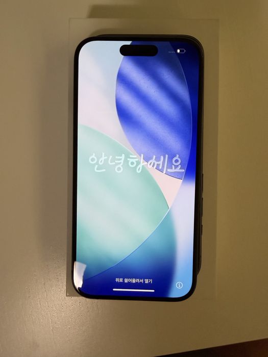 Iphone 15 pro 256 Black Titanium