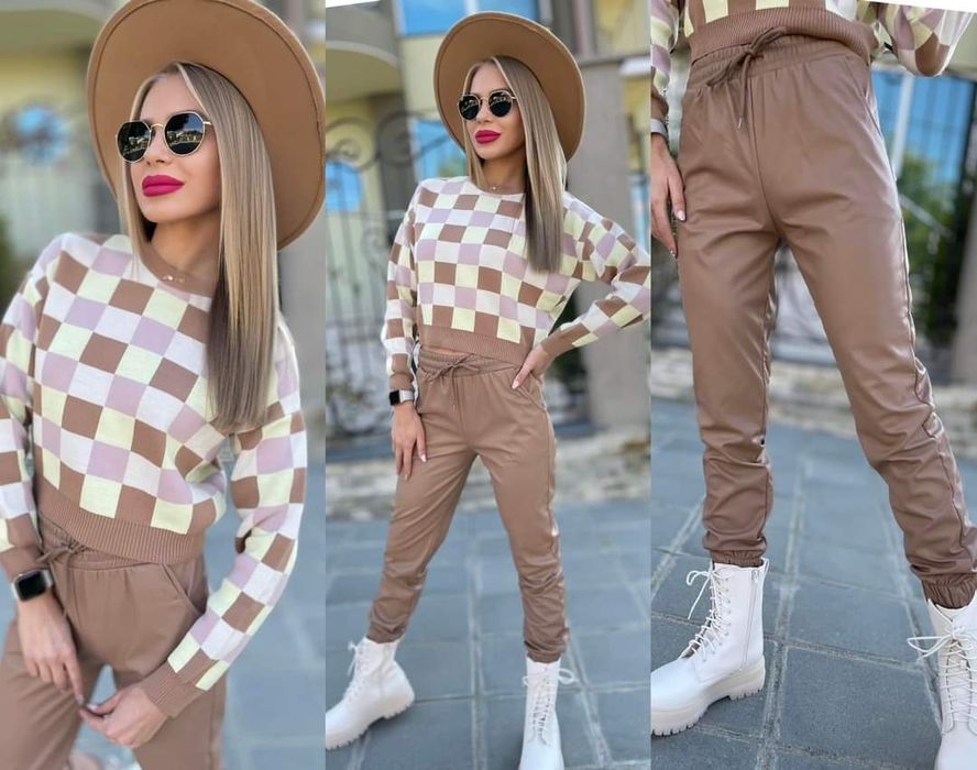 Кожен панталон нов