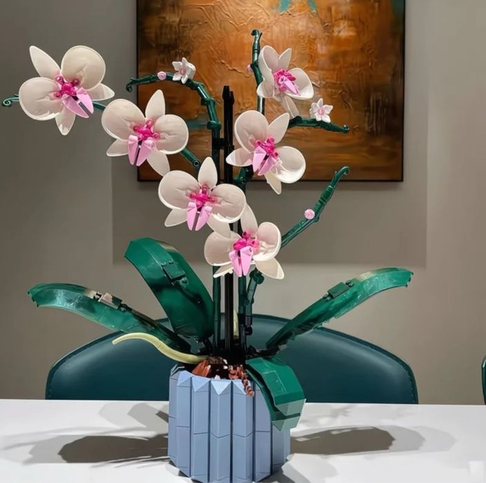 Цветы Lego Орхидея