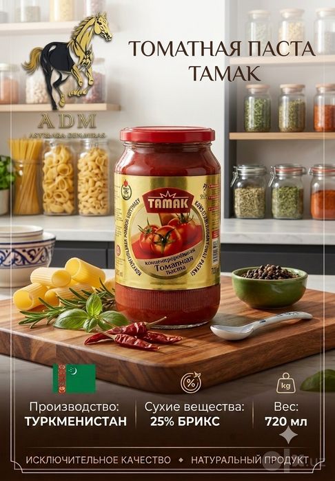 Томатная паста Туркменистан