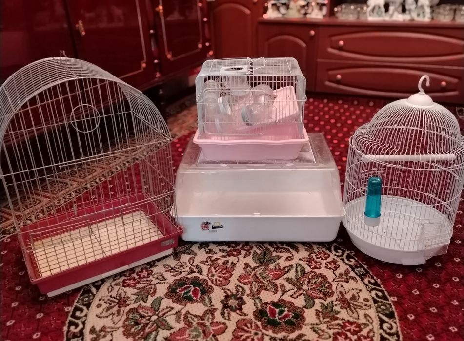 Недорого клетки для птиц и грызунов