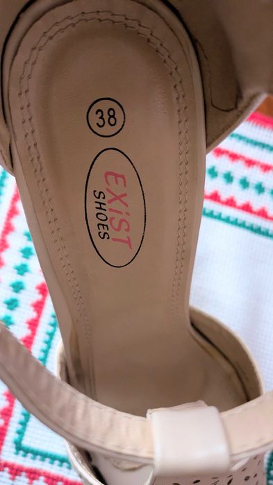 Sandale Exist Shoes (bej) mărime 38