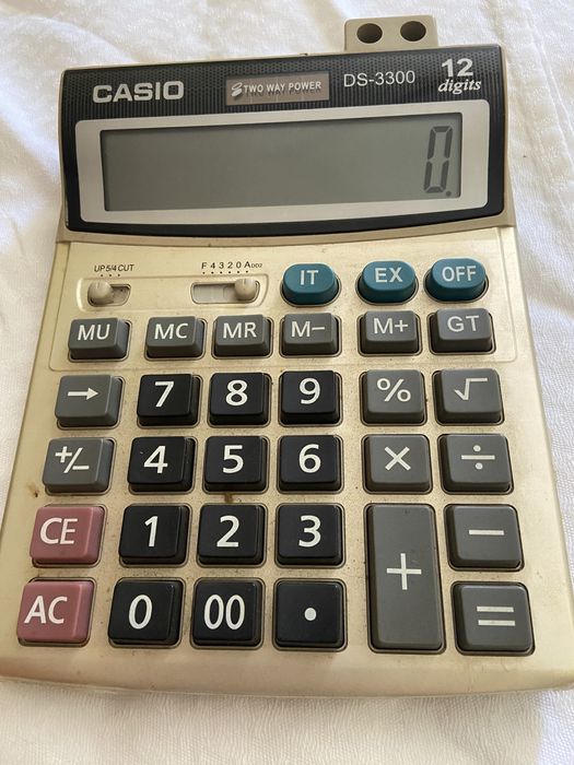 Calculator de birou casio ds-3300 12 digits two way power