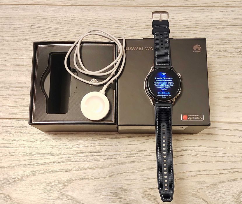 Ceas smartwatch Huawei Watch 3, 46mm, GLL-AL04, eSIM, 4G LTE, GPS, NFC