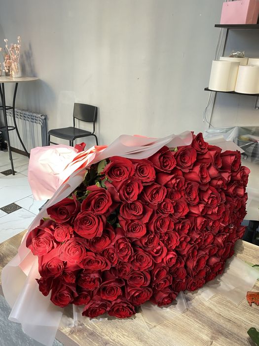 51 красная роза