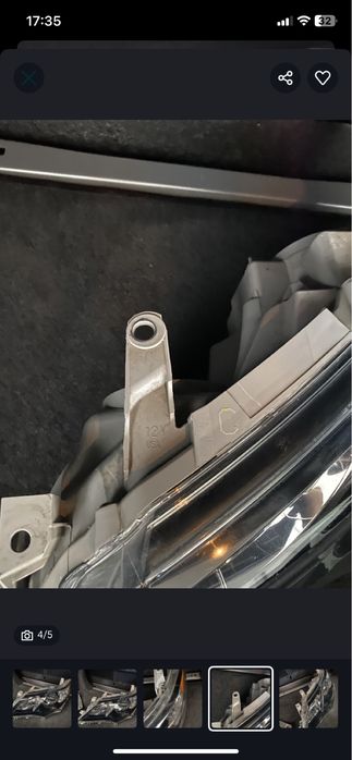 Фара левый камри